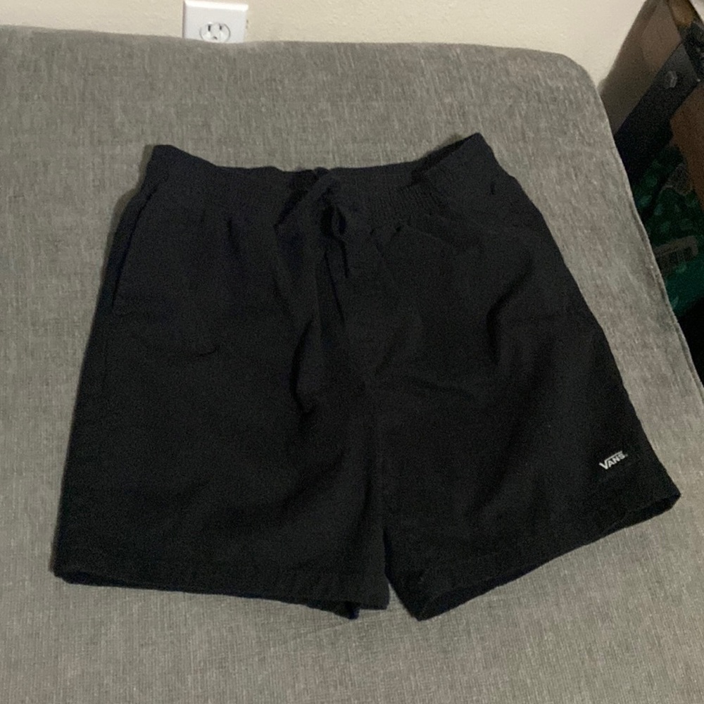 Mens Size Small Black Vans Washer Shorts